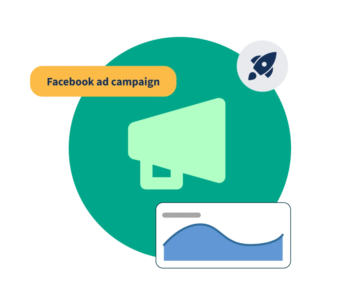 Facebook ad campaign product image